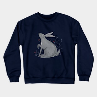 Grey Hare Crewneck Sweatshirt